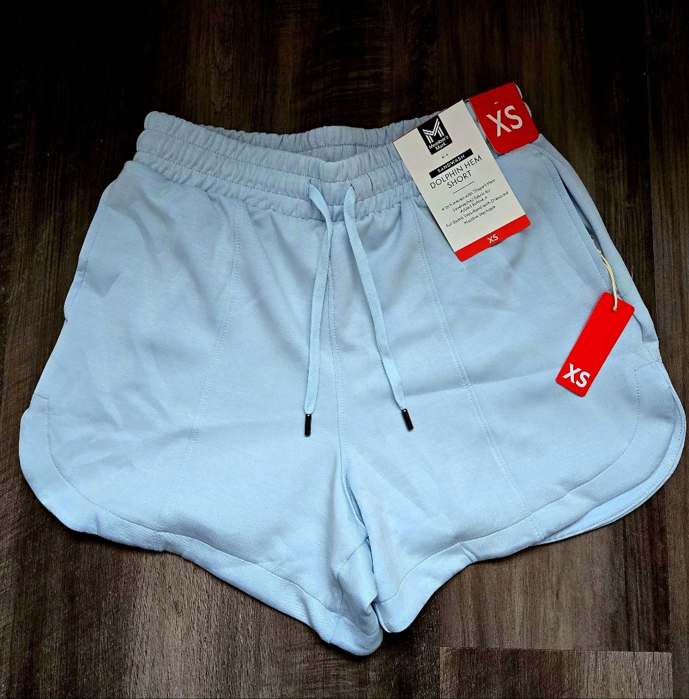 NWT Member's Mark Sandwash Dolphin Hem Shorts